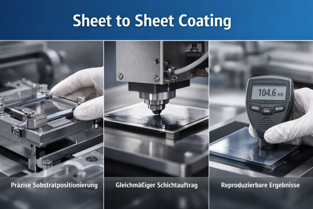 sheet to sheet coating prozessdarstellung einzelbeschichtung